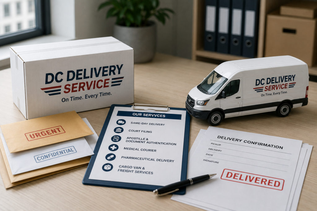 Delivery Services Across DC, Virginia, and Maryland
